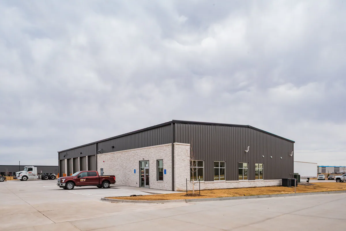 AA&E Hauling completed construction project