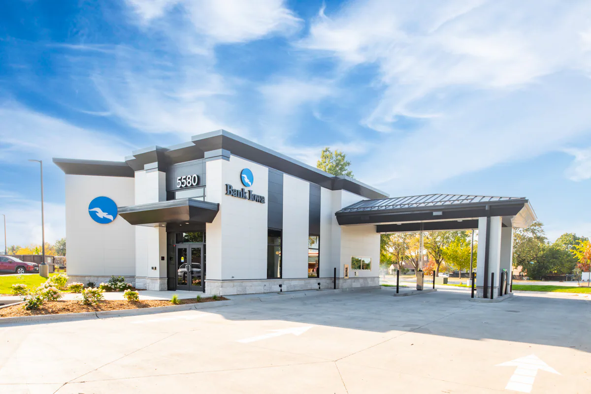 Bank Iowa – Johnston completed construction project
