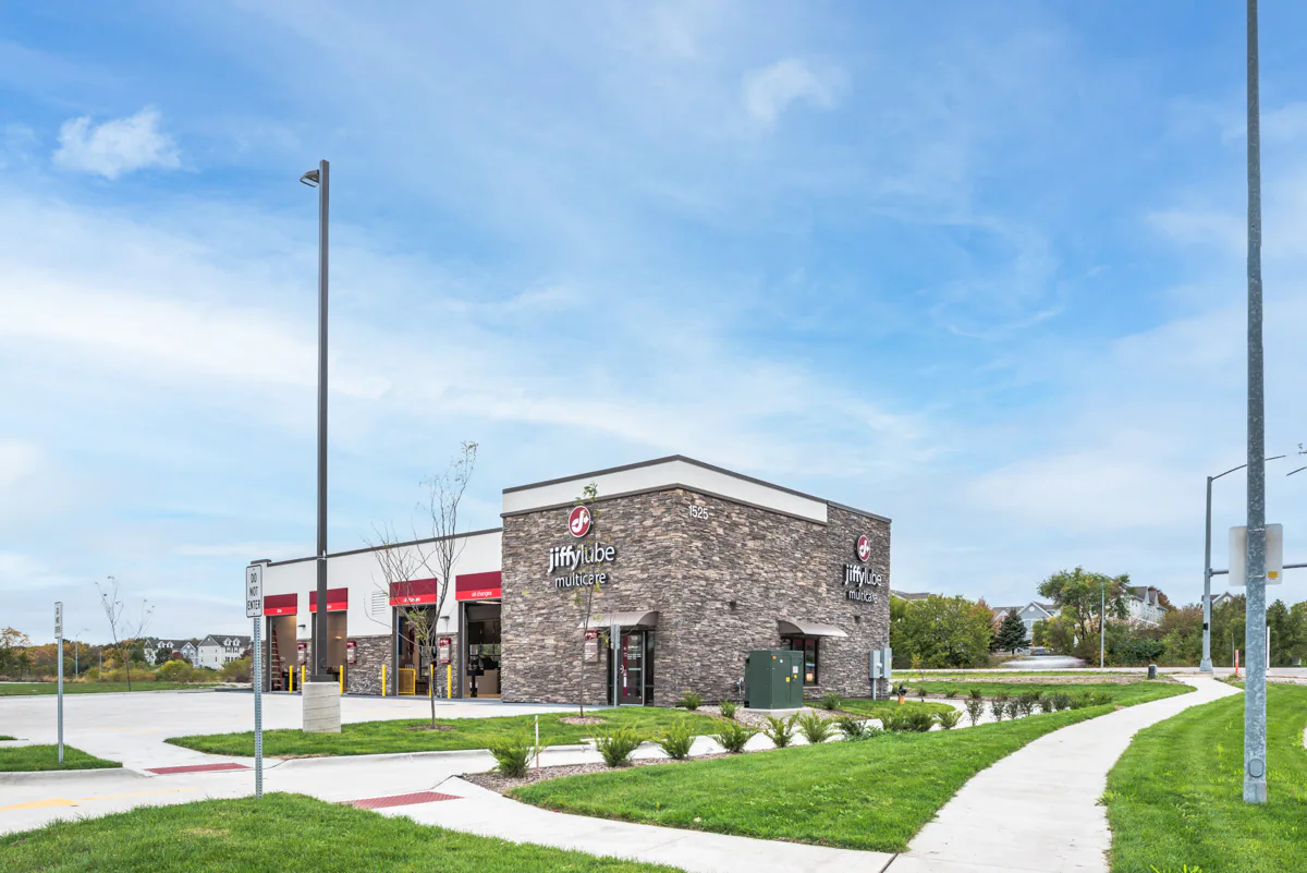 Jiffy Lube – Ankeny completed construction project