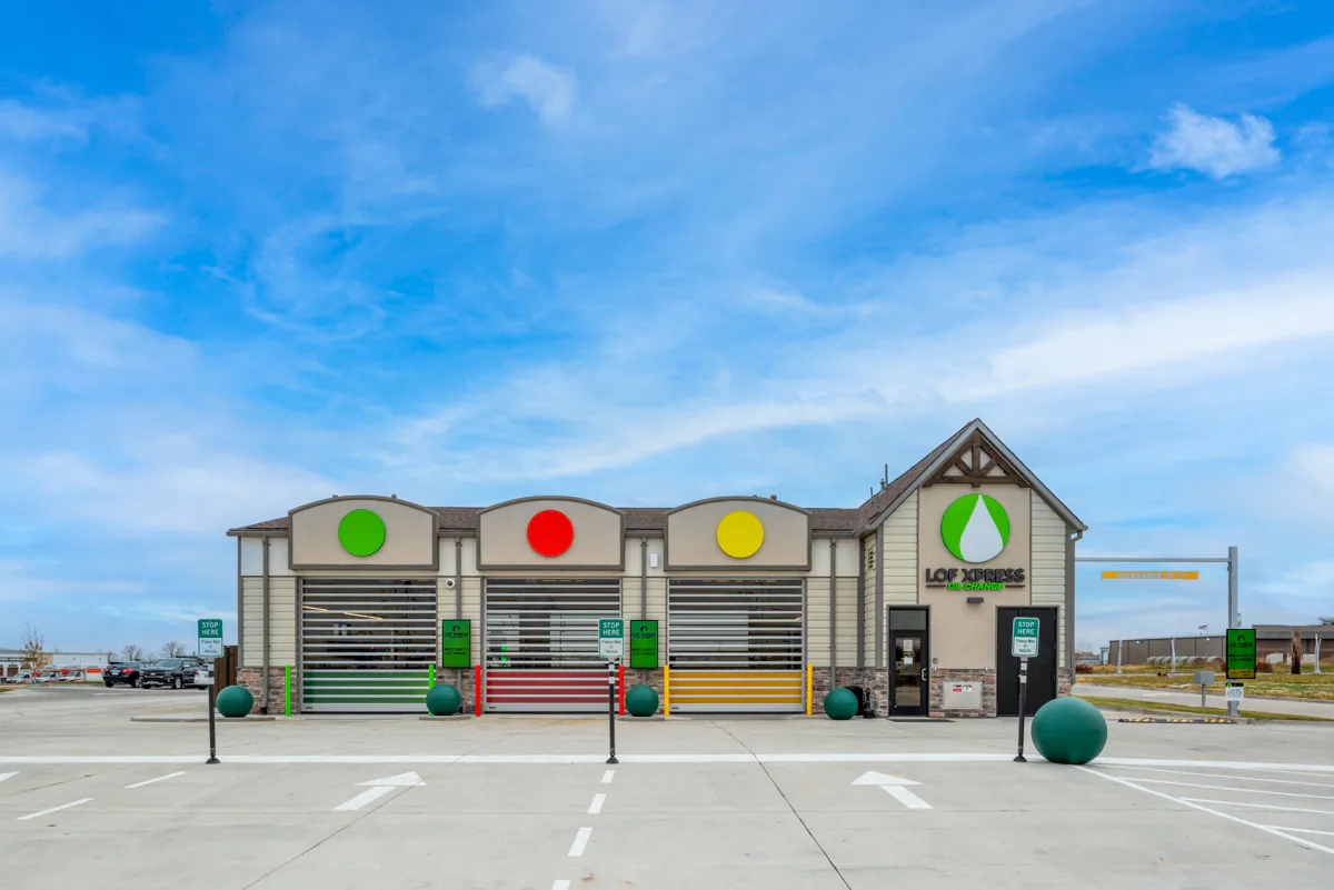 LOF Xpress Waukee, completed project view 2 of 5