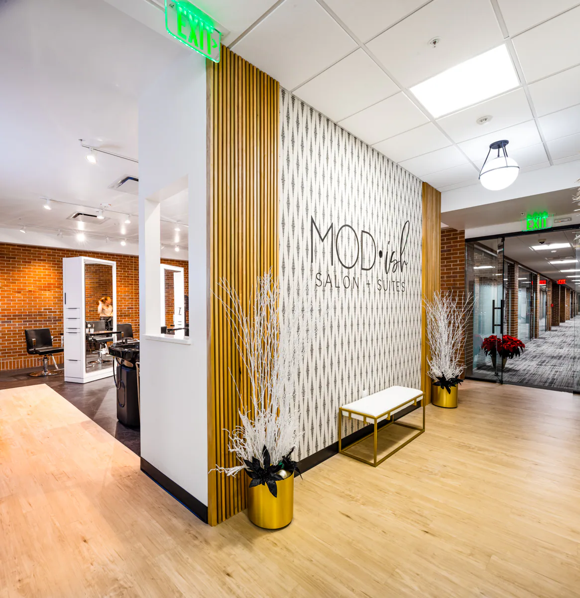 MOD-ish Salons completed construction project