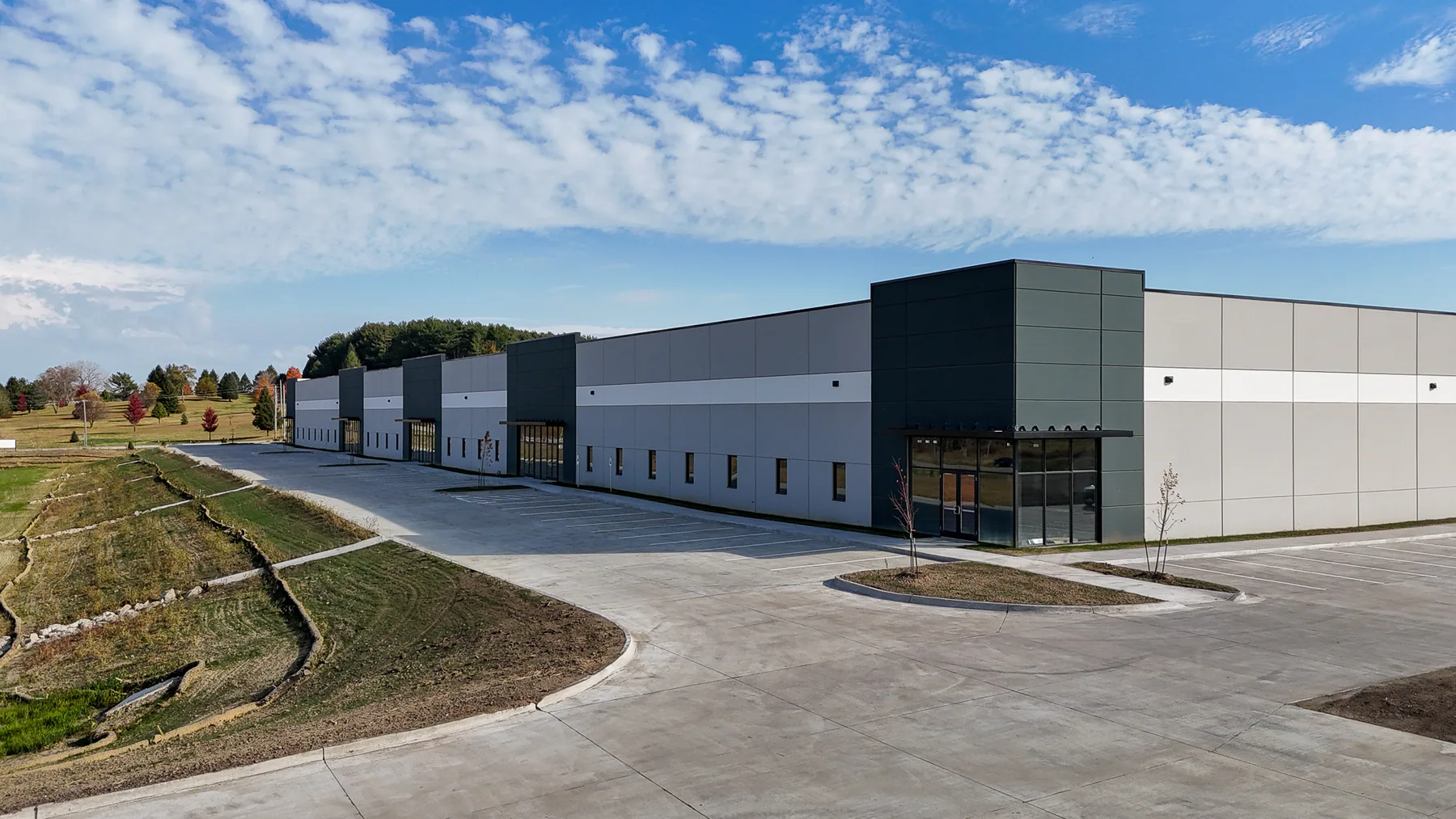 South Branch Warehouse completed construction project